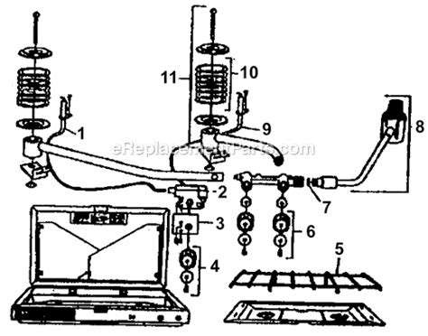 coleman two burner propane stove gas connector